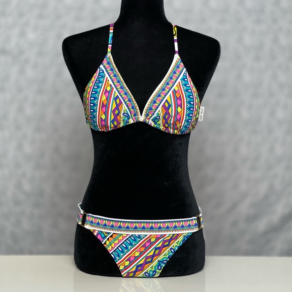 Trina Turk Swim Trina Turk 2 Piece Swim Set Swim Spa Collection New
